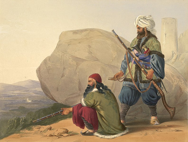 Fil:Afghan foot soldiers in 1841.jpg