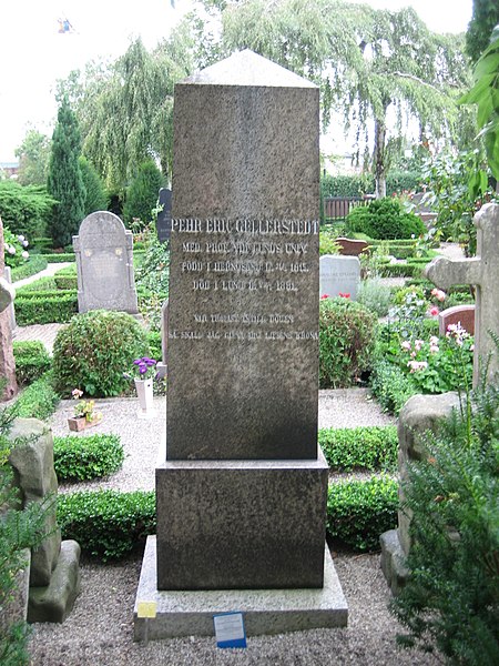 Fil:Grave of Pehr Erik Gellerstedt lund sweden 2008.JPG