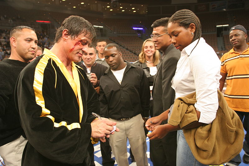 Fil:Sylvester Stallone Rocky VI 2005.JPG