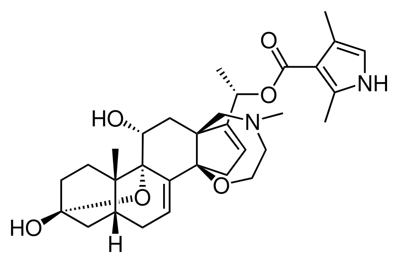 Batrachotoxin2.svg