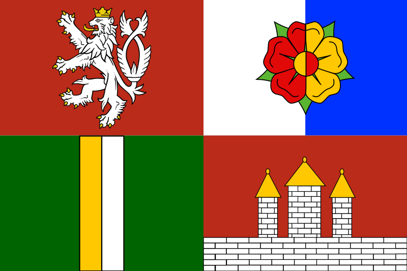Fil:Flag of South Bohemian Region.svg