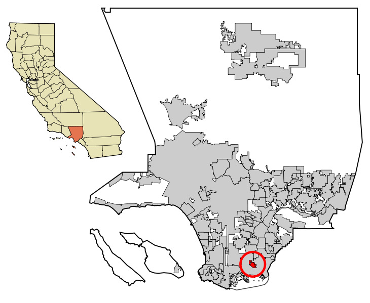 Fil:LA County Incorporated Areas Signal Hill highlighted.svg