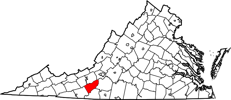 Fil:Map of Virginia highlighting Floyd County.svg