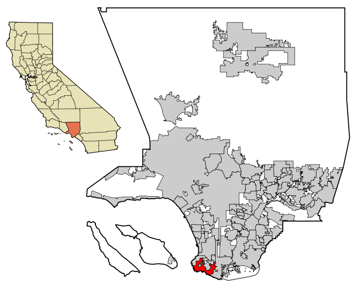 Fil:LA County Incorporated Areas Rancho Palos Verdes highlighted.svg
