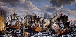 Battle in køge bay-claus moinichen 1686.jpg