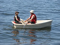 File:Rowboat with oars.jpg