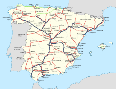 Fil:Red actual de ferrocarriles de España.svg