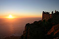 Sydafrikas nationaldag: Soluppgång över havet, sedd från Taffelberget ovanför Kapstaden.