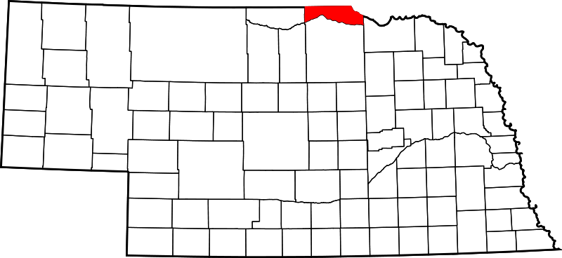 Fil:Map of Nebraska highlighting Boyd County.svg