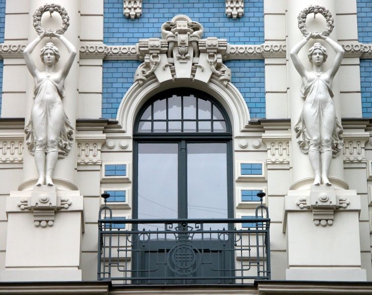 Fil:Riga Jugendstil Hausfassade.jpg