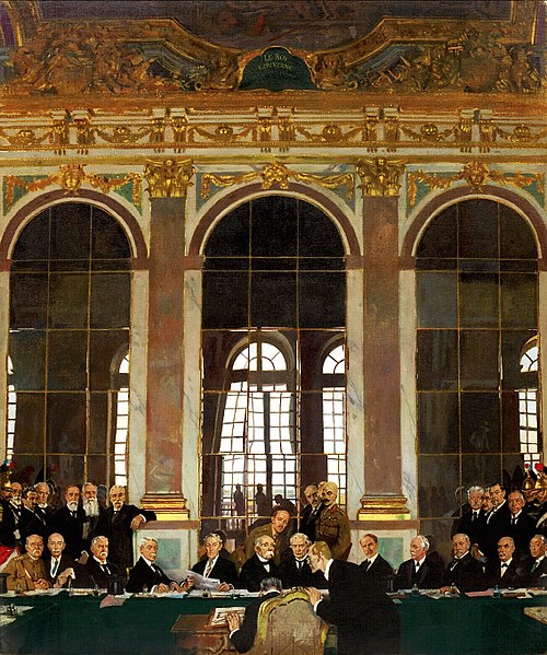 Fil:William Orpen - The Signing of Peace in the Hall of Mirrors, Versailles.jpg