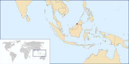 Bruneis läge