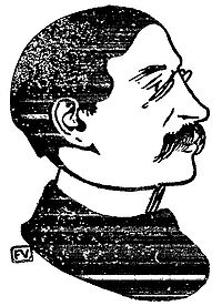 Léon Blum. Teckning av Félix Vallotton.